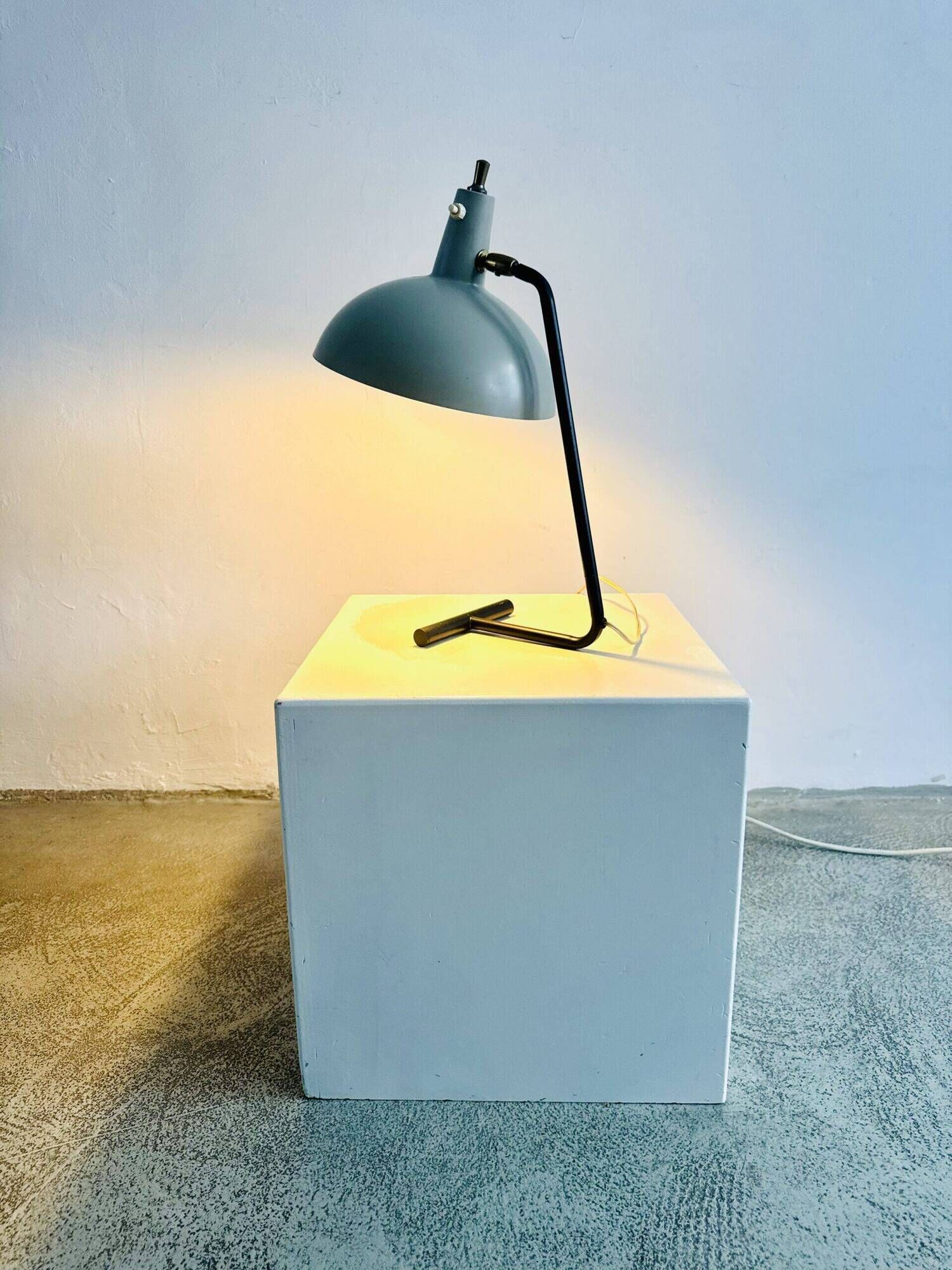 Model 601 'The Director' Table Lamp By Anvia Nederland, The Netherlands 1950S