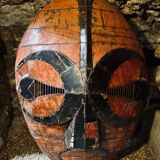 Indonesian metal mask