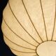 Mid-century german cocoon pendant lamp from goldkant leuchten
