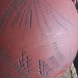 Terracotta teapot
