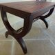 Restoration style coffee table in mahogany-colored wood / Very good condition