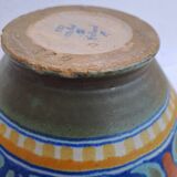 Bulge vase with 2 handles Gouda Holland