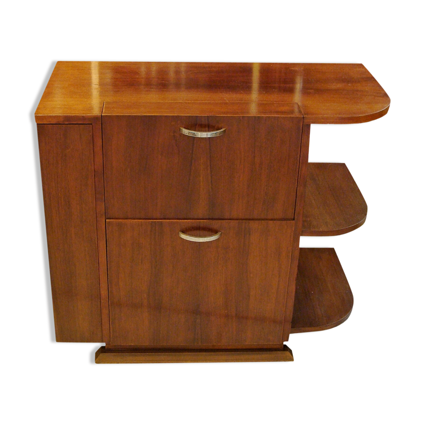 Bar furniture rollaway 1930, compartment door magazine