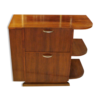 Bar furniture rollaway 1930, compartment door magazine