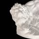 White clay, large Art Deco lion figure, Czech Republic, early 20th century
