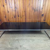 Laccio coffee table by Marcel Breuer, Gavina edition, 1950/60 (label)