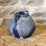 Glazed stoneware vase Léon Pointu