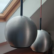 Duo de suspensions aluminium Erco 1970