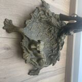 Porte cannes, porte parapluie en bronze