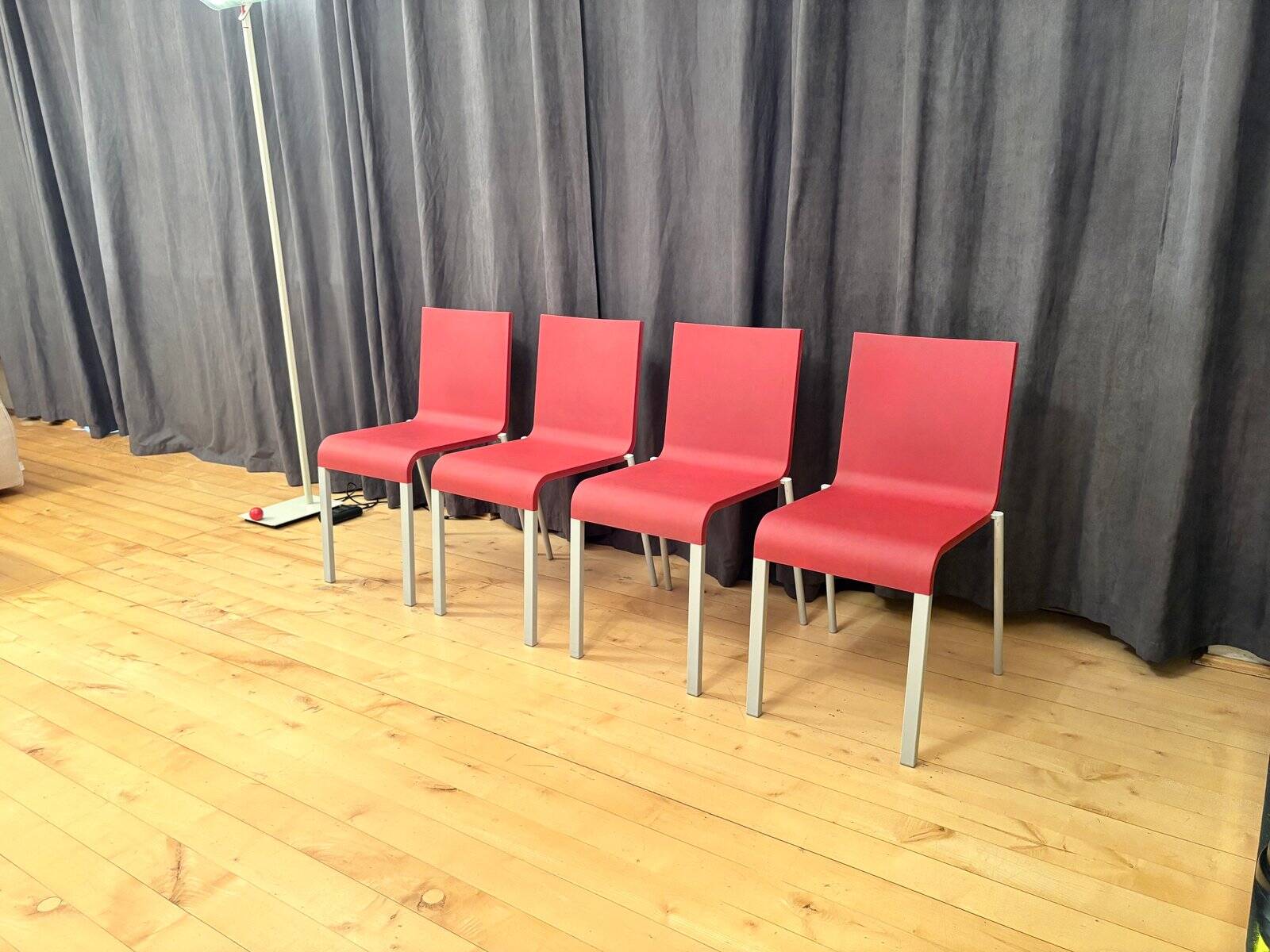 Model .03 stackable chairs by Maarten van Severen for Vitra, Switzerland, 2011, set of 4
