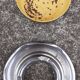 Standing magazine ashtray, 1960s/70s.