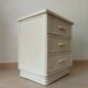 Vintage rattan bedside table from the 70s/80s