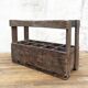 Casier en bois vintage pour 10 bouteilles