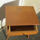 Vintage Scandinavian bedside table from the 60s in oak