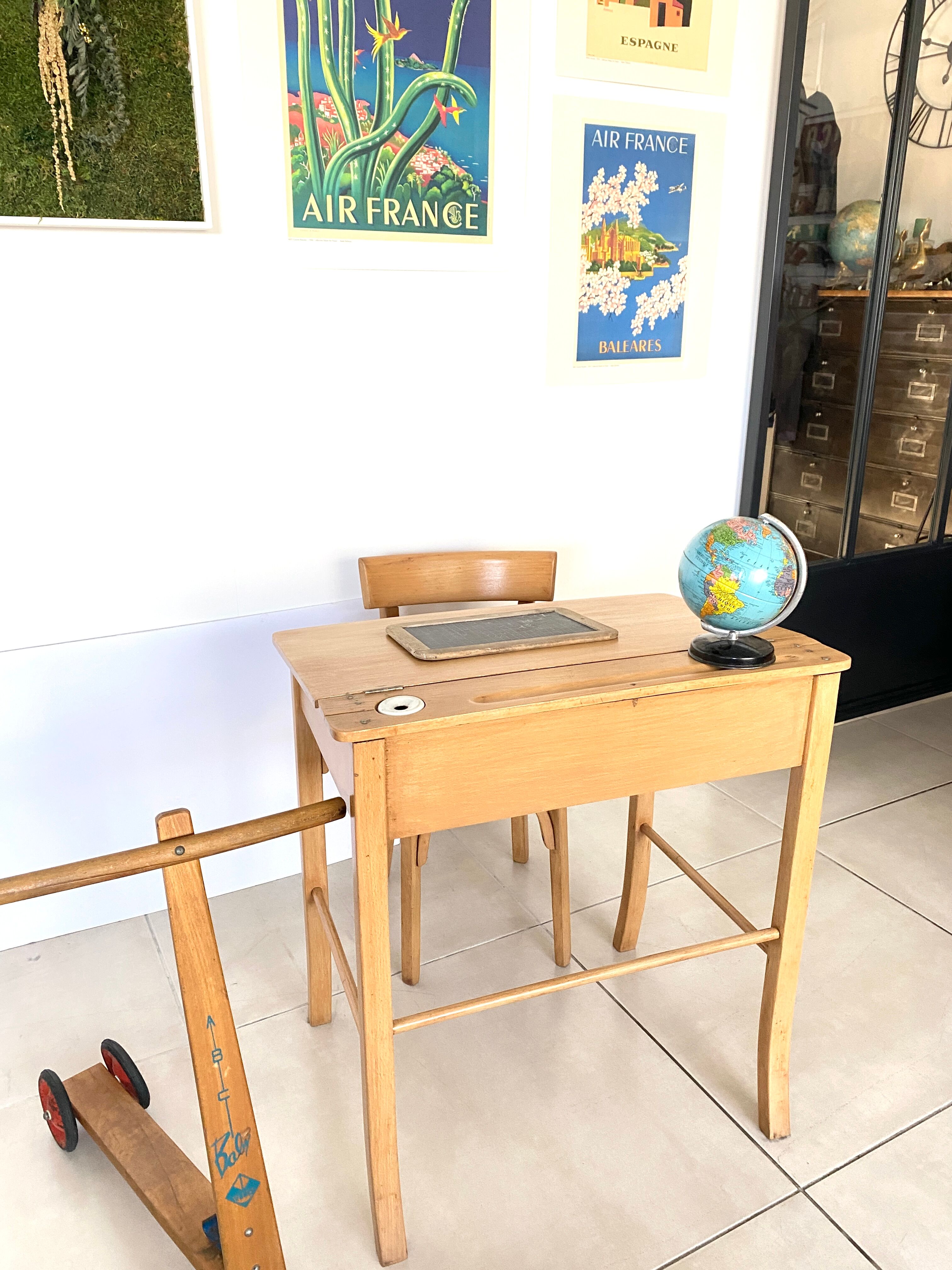 Baumann desk and children's chair set