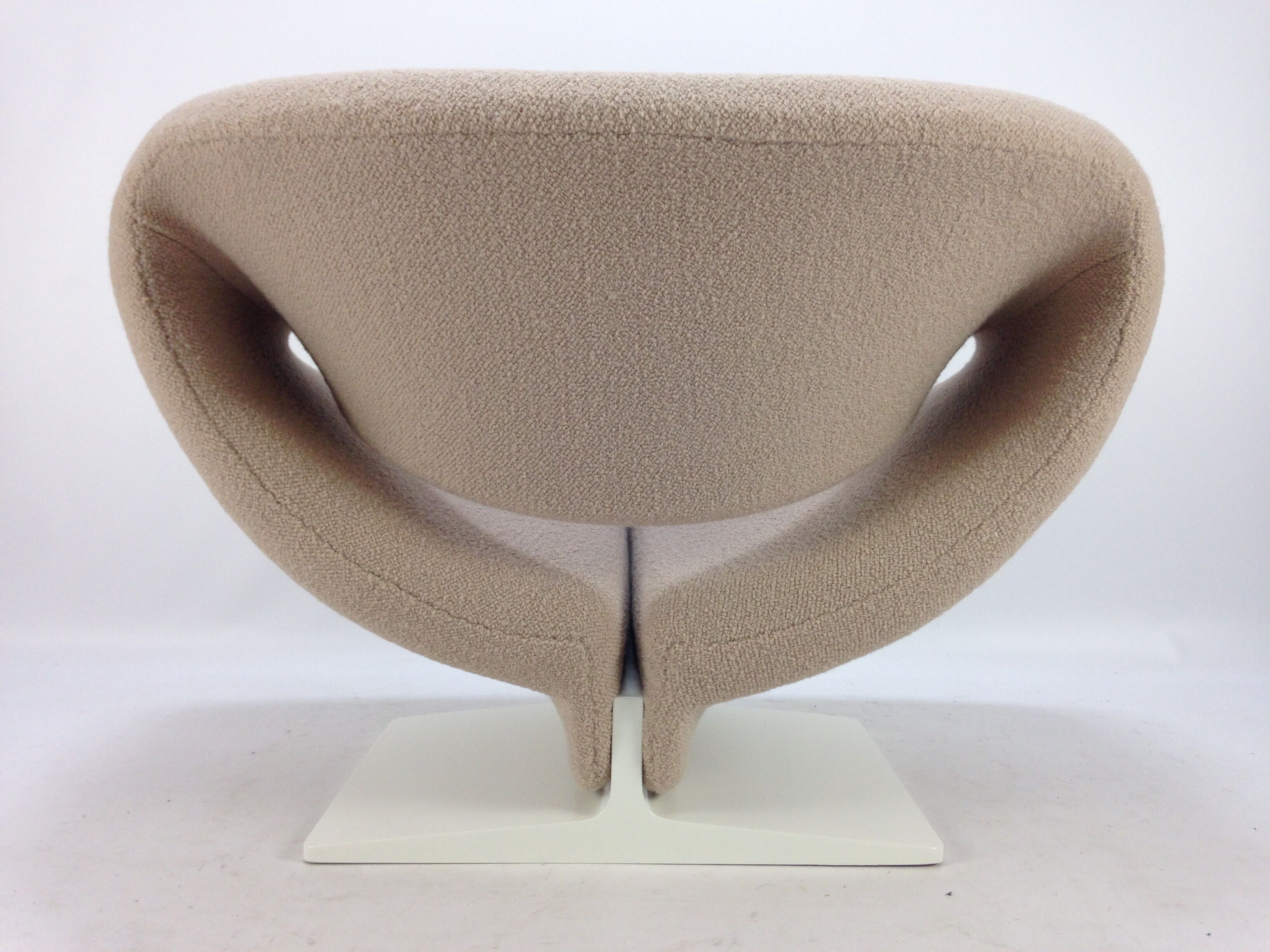Ribbon armchair by Pierre Paulin for Artifort with Pierre Frey, 1960s
