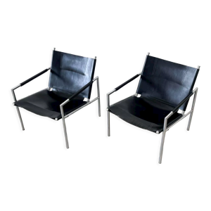 Paire de fauteuils SZ01 par Martin