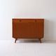 Small 1960s Scandinavian teak sideboard – Vintage Swedish cabinet