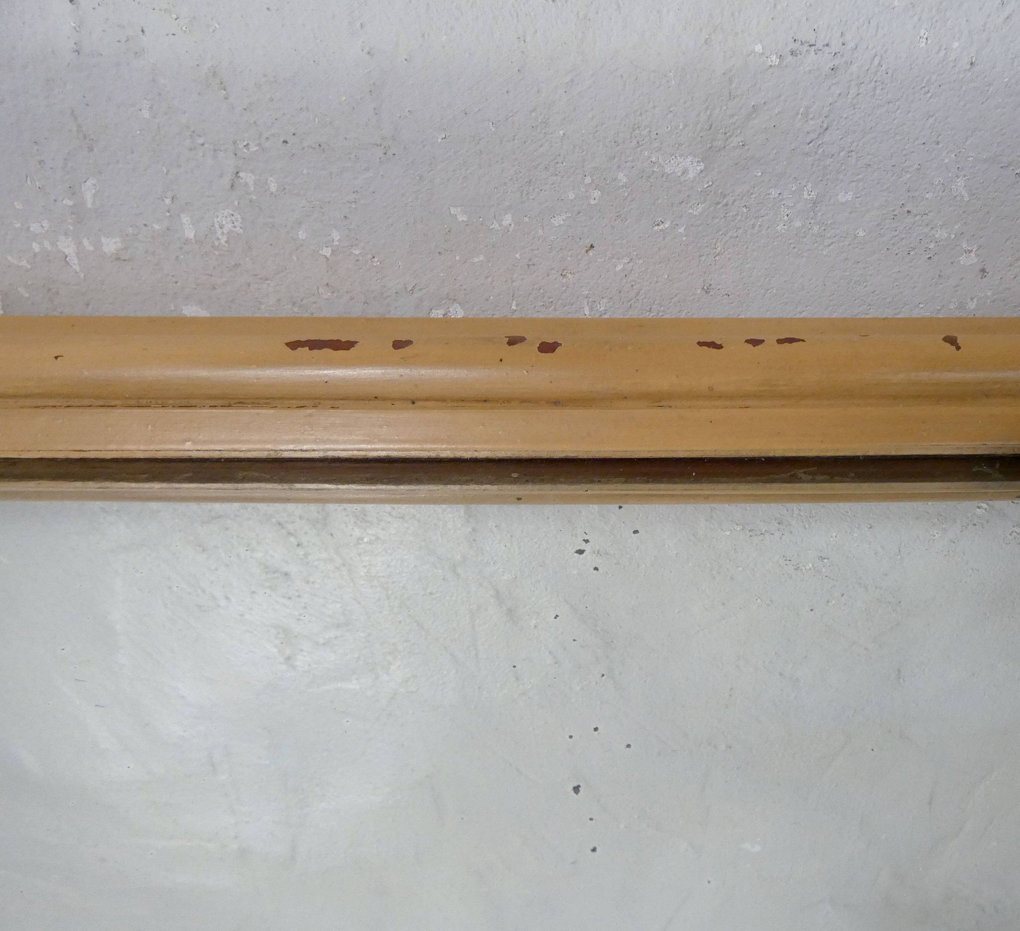 Miroir vintage en bois peint