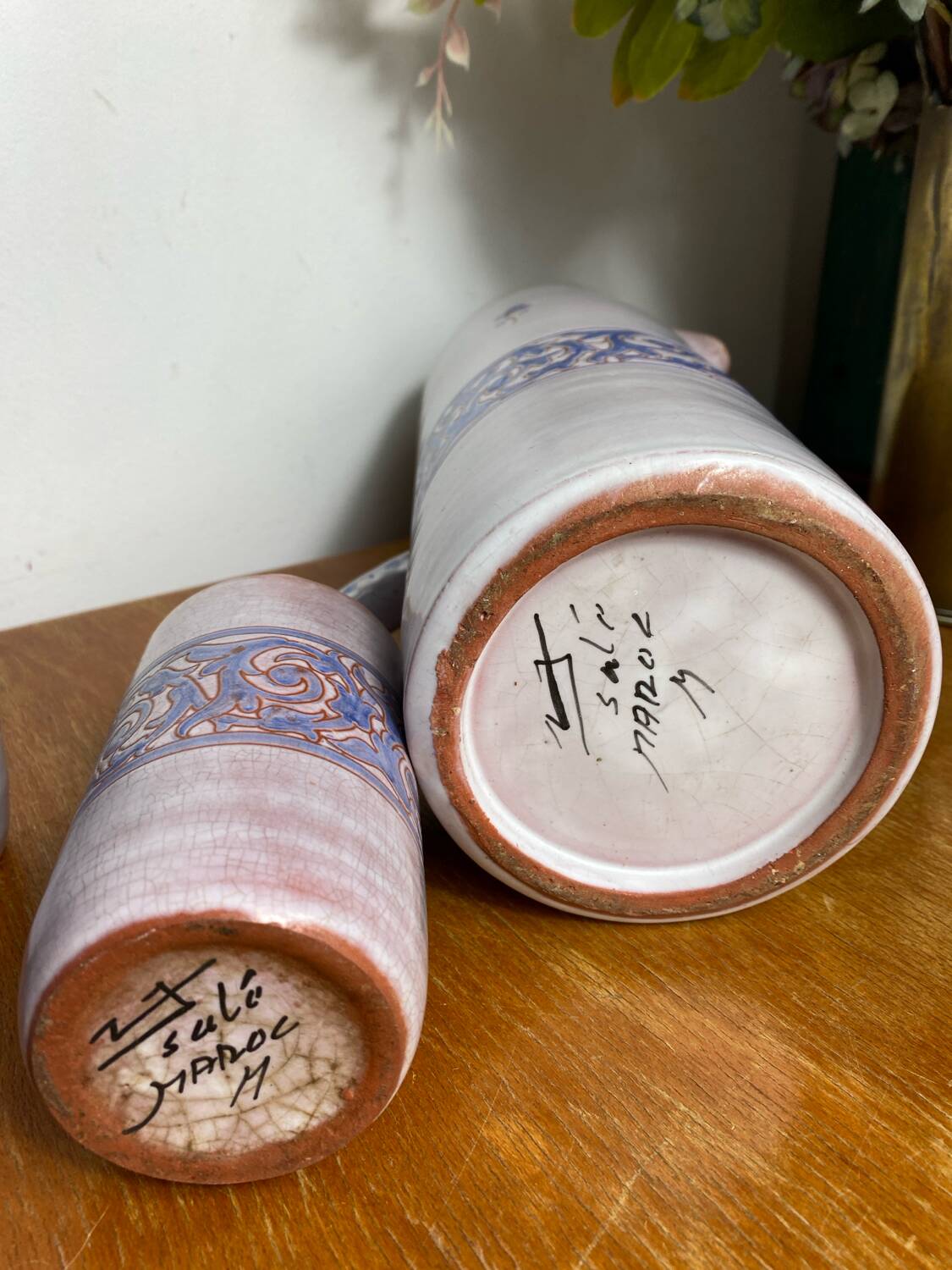 Ceramic orangeade set