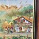 Tableau Huile sur Toile Ferme du pays Basque signé Gil Valota