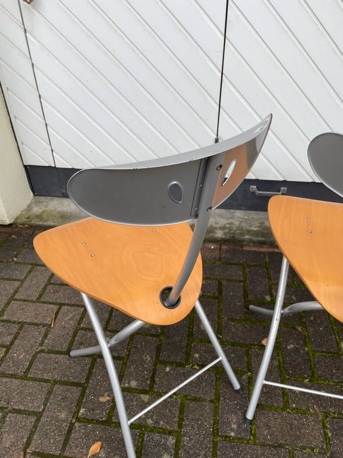 Bonaldo PIU side chairs, set of 3