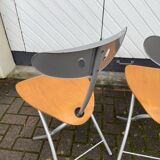 Chaises d’appoint PIU de Bonaldo, set de 3