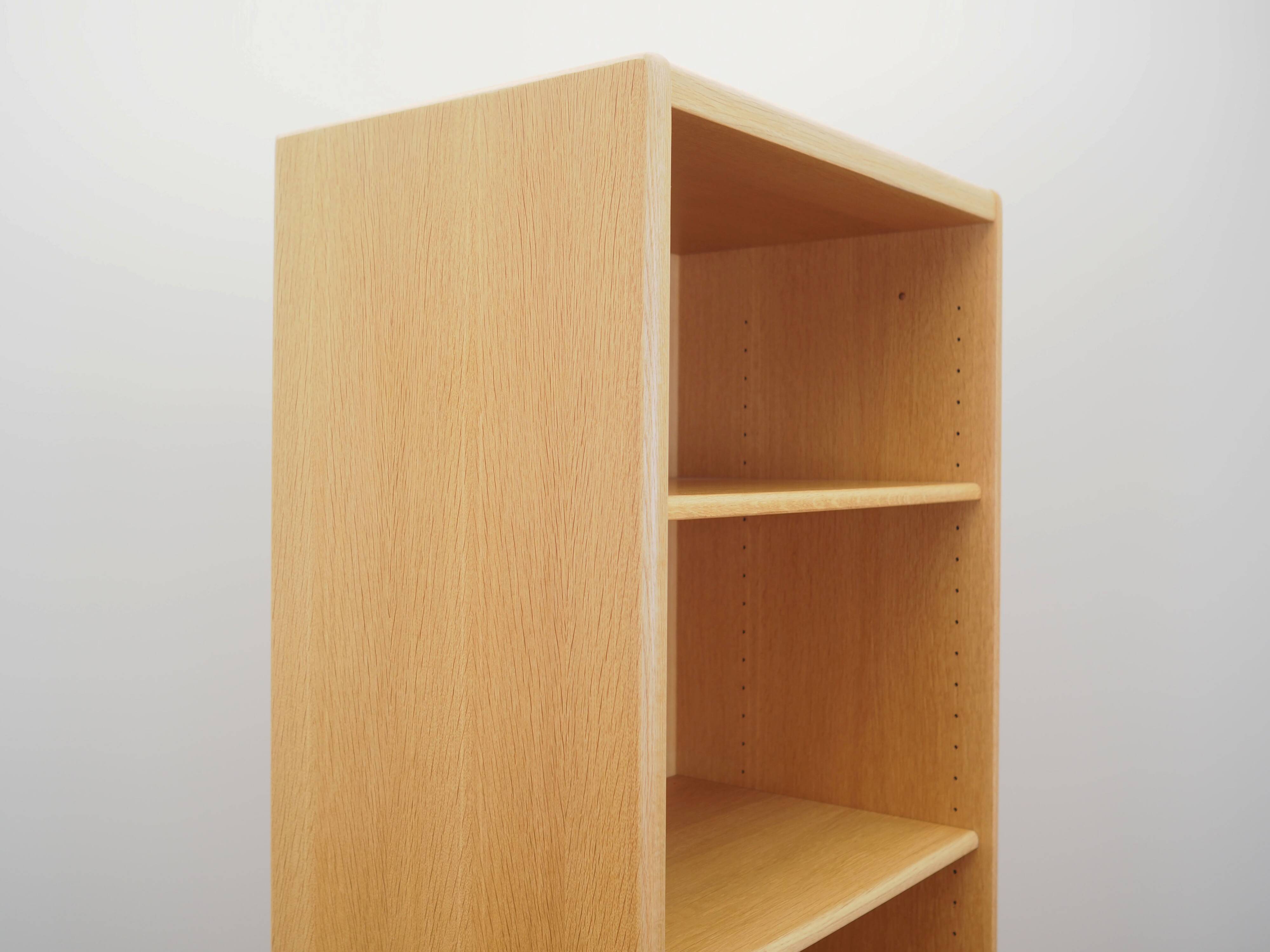 Ash bookcase, Danish design, 1960s, production: Denmark