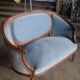 Louis XVI curved bench