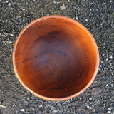 Vintage teak salad bowl, fruit bowl