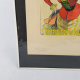 Old lithograph framed Place de Clichy