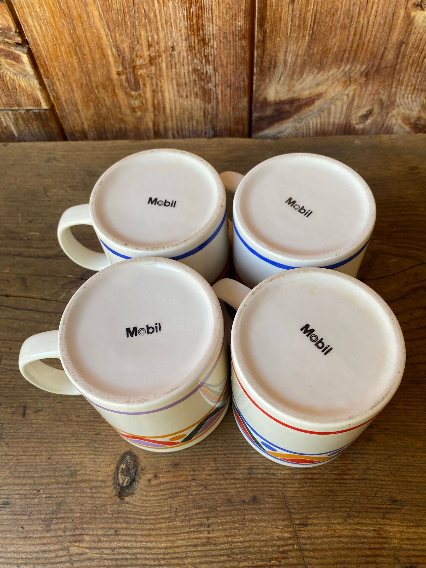 Vintage mobile mug