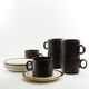 The 1970s Staffordshire coffee service