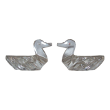 Crystal salterons in the shape of a duck
