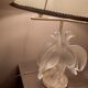 Crystal lamp Lalique with two doves model Ariane