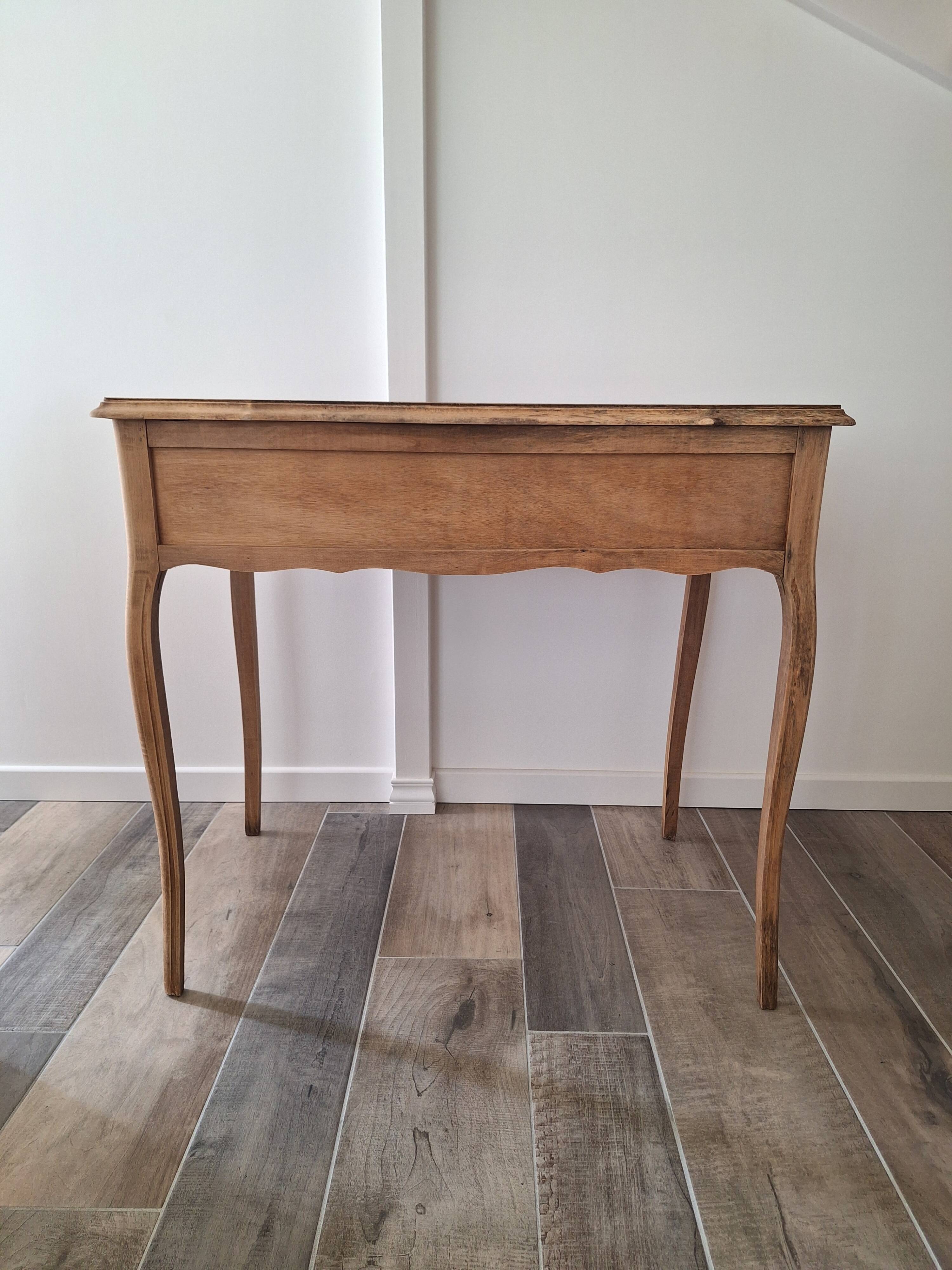 Wooden console desk