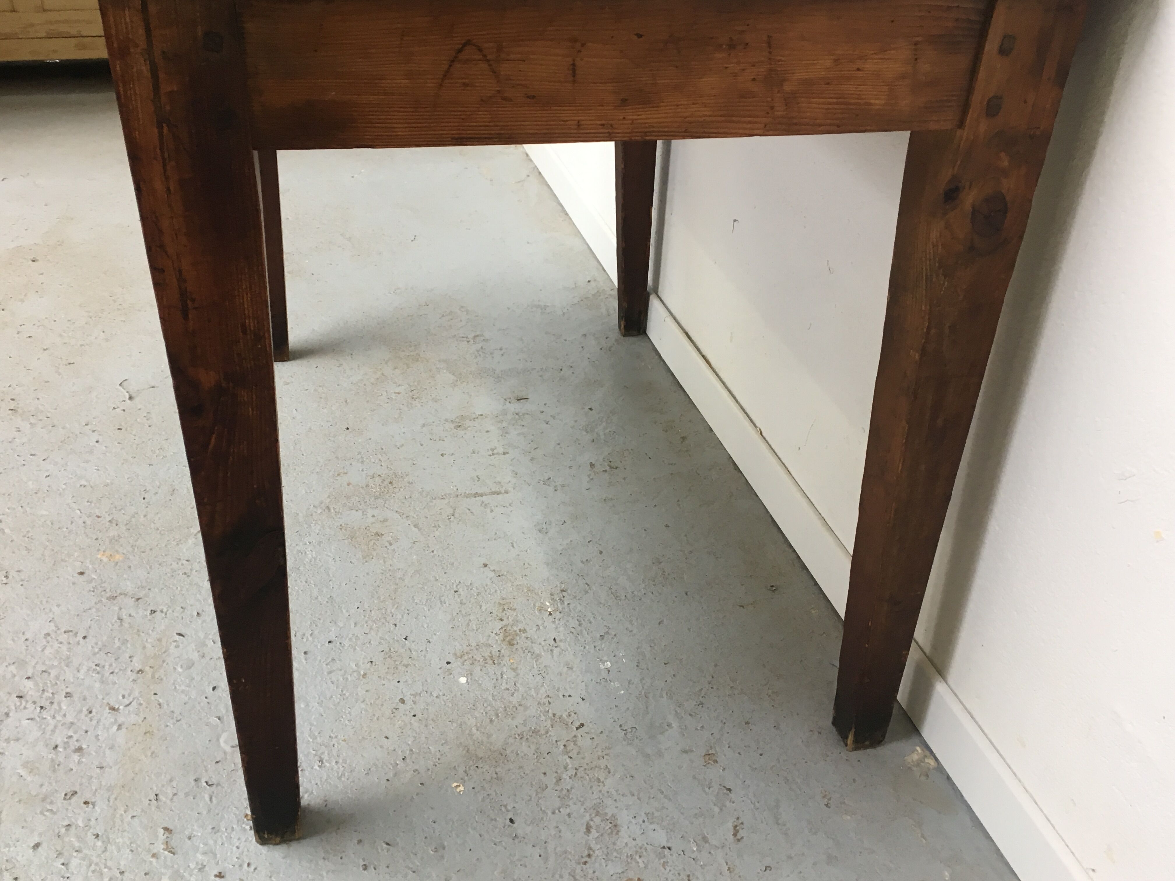 Ancient bistro table
