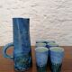 Pitcher and 6 cups by Jacques Blin