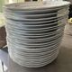 Flat plates made of Baudour porcelain