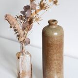 Old stoneware bottle