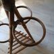 Large vintage bamboo plant stand