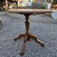 Oak guéridon table from the early 20th century.