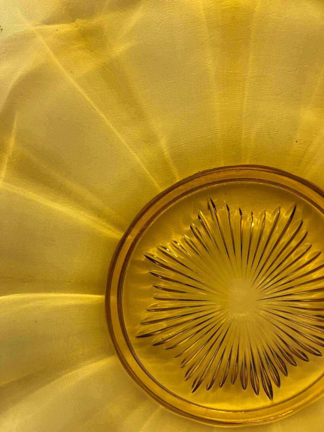 Luxval art deco dish from Val Saint Lambert