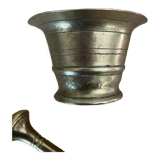 Brass mortar and pestle