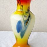 Tony Henri multicoloured glass vase