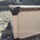 Vintage Gautier bedside table tulip base – 1970s Space Age