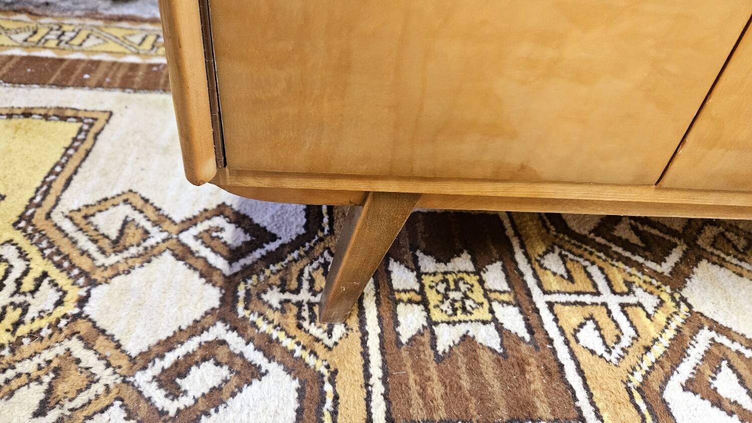 Petite enfilade bois blond vintage