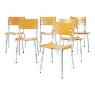 Ruudjan kokke dining chairs postmodern Dutch design