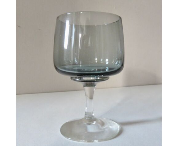 12 Per Lutken crystal wine glasses for Holmegaard, Denmark 1960 | Selency
