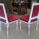 Pair of Louis XVI style chairs